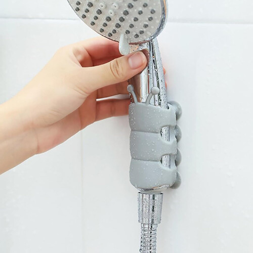 Vacuum Suction Cup Shower Head Holder Wall Mounted No Drilling Removable Adjustable Bracket 1