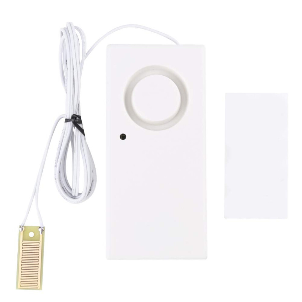 Water Leak Detector With 120Db Loud Alarm And Goldplated Sensor For Home Garage Kitchen Warehouse 9174973805892