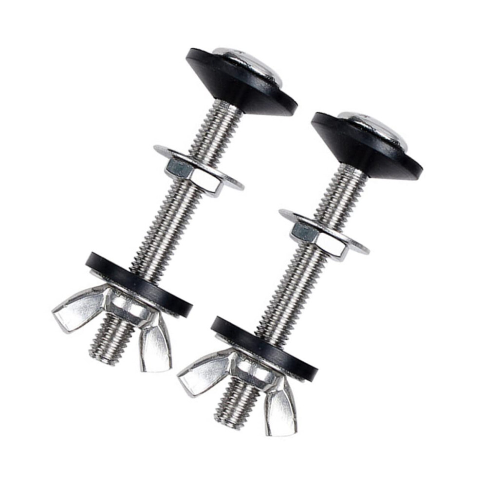 Toilet Tank Bolts And Seal Kit, Leak Universal Replacement With Washers For Home Or Commercial Use 9164114225801