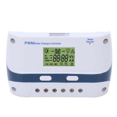 LCD Display Solar Controller With Multifunctional Design MPPT Technology High Efficiency Enhanced Safety Features Dual USB Ports Versatile Usage 2