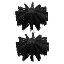 Chimney Cleaning Brush and Dryer Vent Cleaning Kit with Flexible Nylon Rods for Easy Assembly