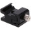 Hot Shoe Mount Adapter with Secure Clamping Lock, Durable Alloy Flash Bracket for Camera Tripod 3