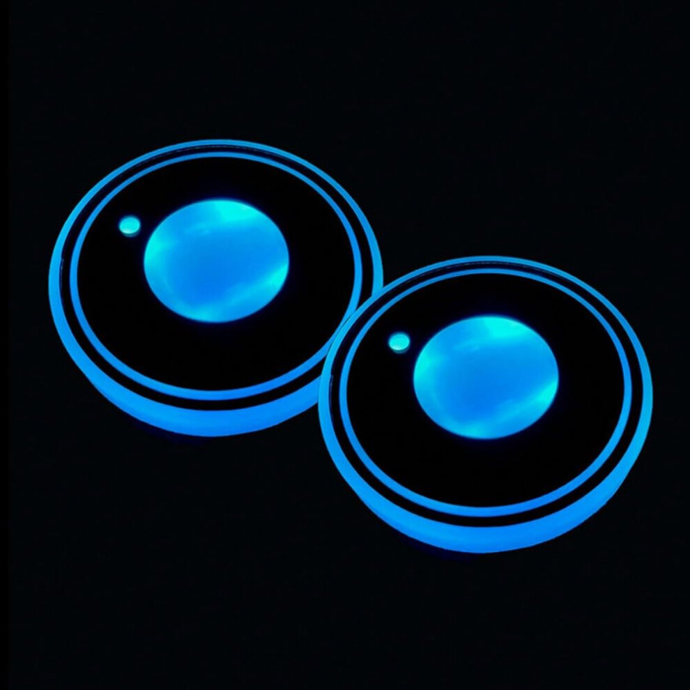 Led Car Cup Holder Coasters For Dodge Durango 20162024, 2Pcs Waterproof Acrylic Antislip Mats 9174973880943