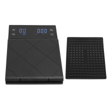 Balanza para café 3000 g, LED de 4 dígitos, g/oz/ml, Negro