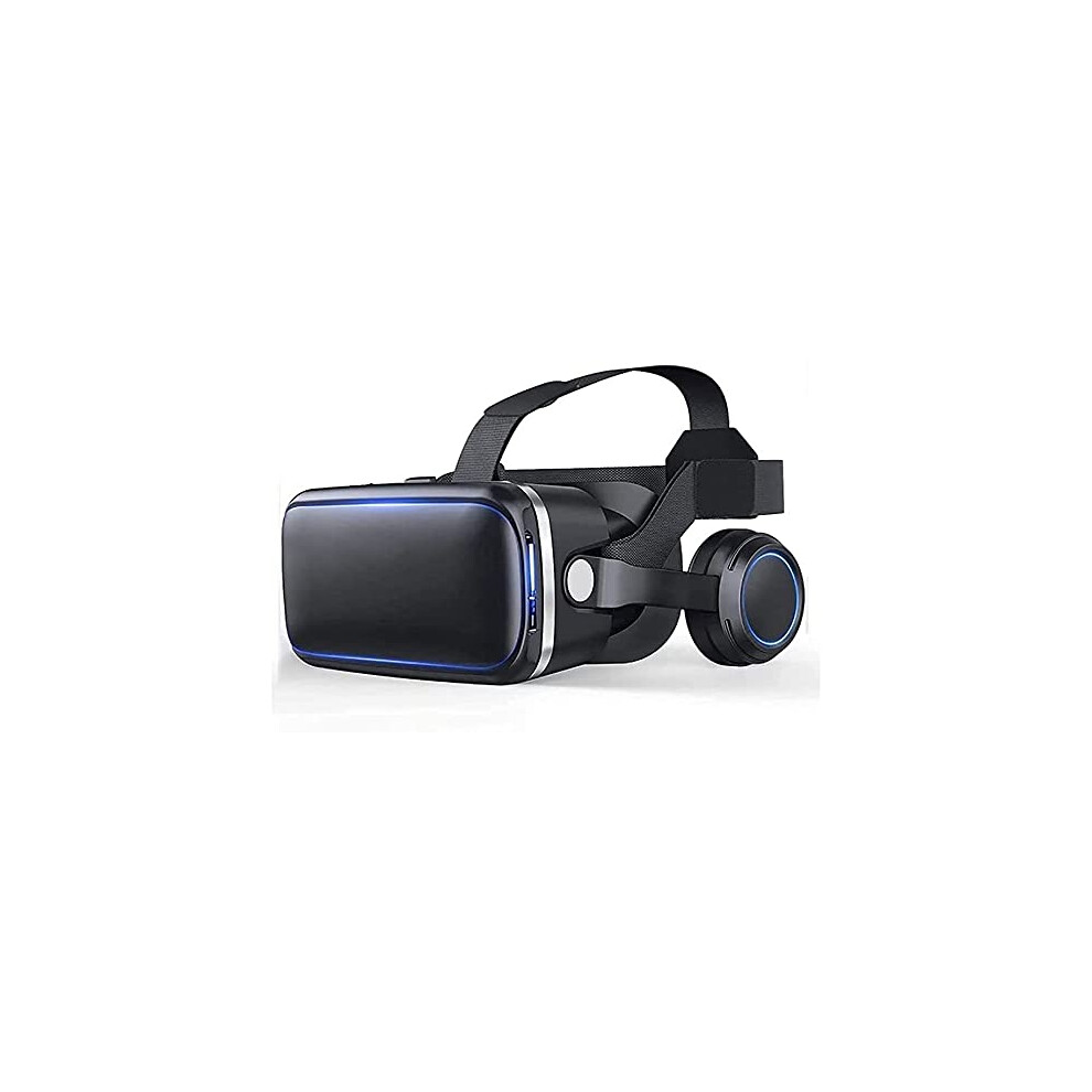 Vr Headset For Smartphone With 360 Immersive Viewing And 3D Audio, For Gaming And Movies Black 9070919789267
