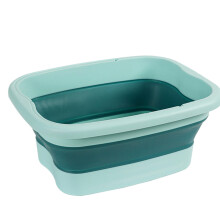 Foldable Foot Soaking Tub with Massage Nodes, Large Basin for Pool, Garden and Outdoor Use, Green