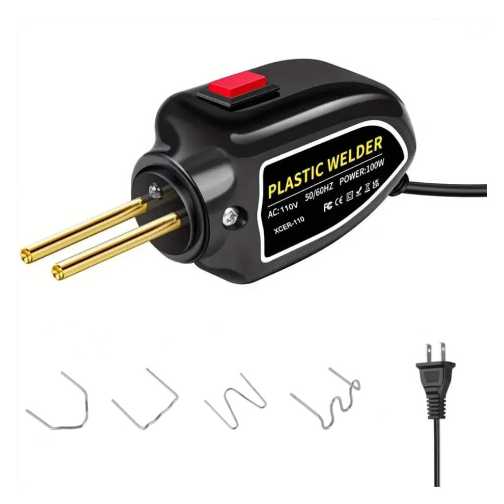 100W Plastic Welding Machine Car Bumper Kit With 200 Hot Staples For Rapid Heating Plastic Fix 9365369446861