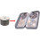 CD DVD Storage Case 96 Disc Holder with Zipper Hard Shell Scratch Organizer for Car 3