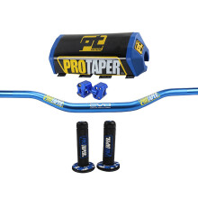 High Quality Aluminum Handlebar for Taper Pack Fat Bar 1-1/8" Dirt Pit Bike Motocross Motorcycle Handlebar 800mm Length 28mm PRO~5034