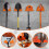 Garage Tool Organizer 2 Pack, Heavy Duty Weed Eater Hanger with Rustproof Wall Mount Hooks for Garden Tools 2