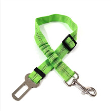 Adjustable Reflective Dog Car Seat Belt with Elastic Shock Absorption for Pet Safety 5075cm