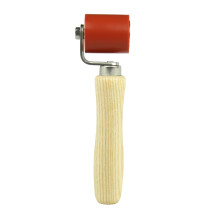 Seam Roller with Ergonomic Wooden Grip, Precision Brass Rollers for PVC TPO EPDM Roofing and Wallpaper