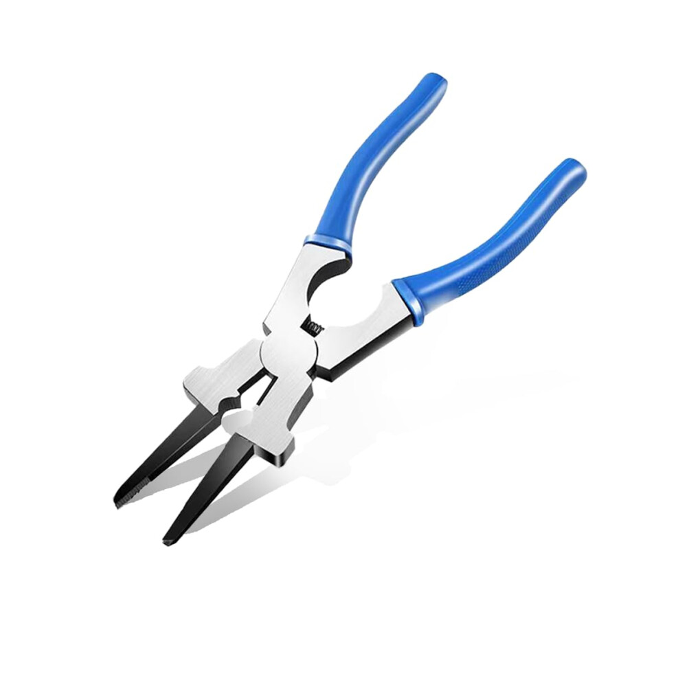 8' Mig Welding Pliers 6 In 1 Multifunction Carbon Steel With Nonslip Grip For Spatter Removal 9365369448537