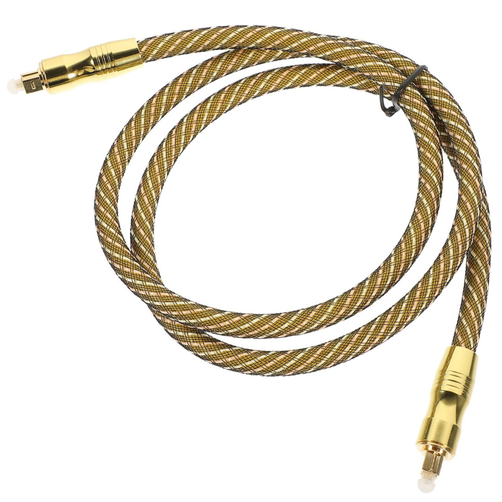 Optical Audio Cable For Tv And Soundbar, Digital Toslink With Goldplated Connectors, Flexible Design 9365369448759