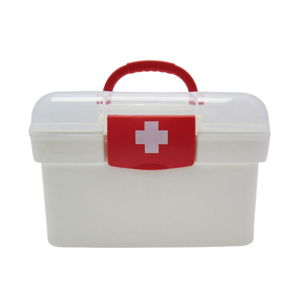 Medicine Organizer Box  Portable Medicine Cabinet  Multilayer Portable Clear Organizer For Car, Travel, Camping, Home