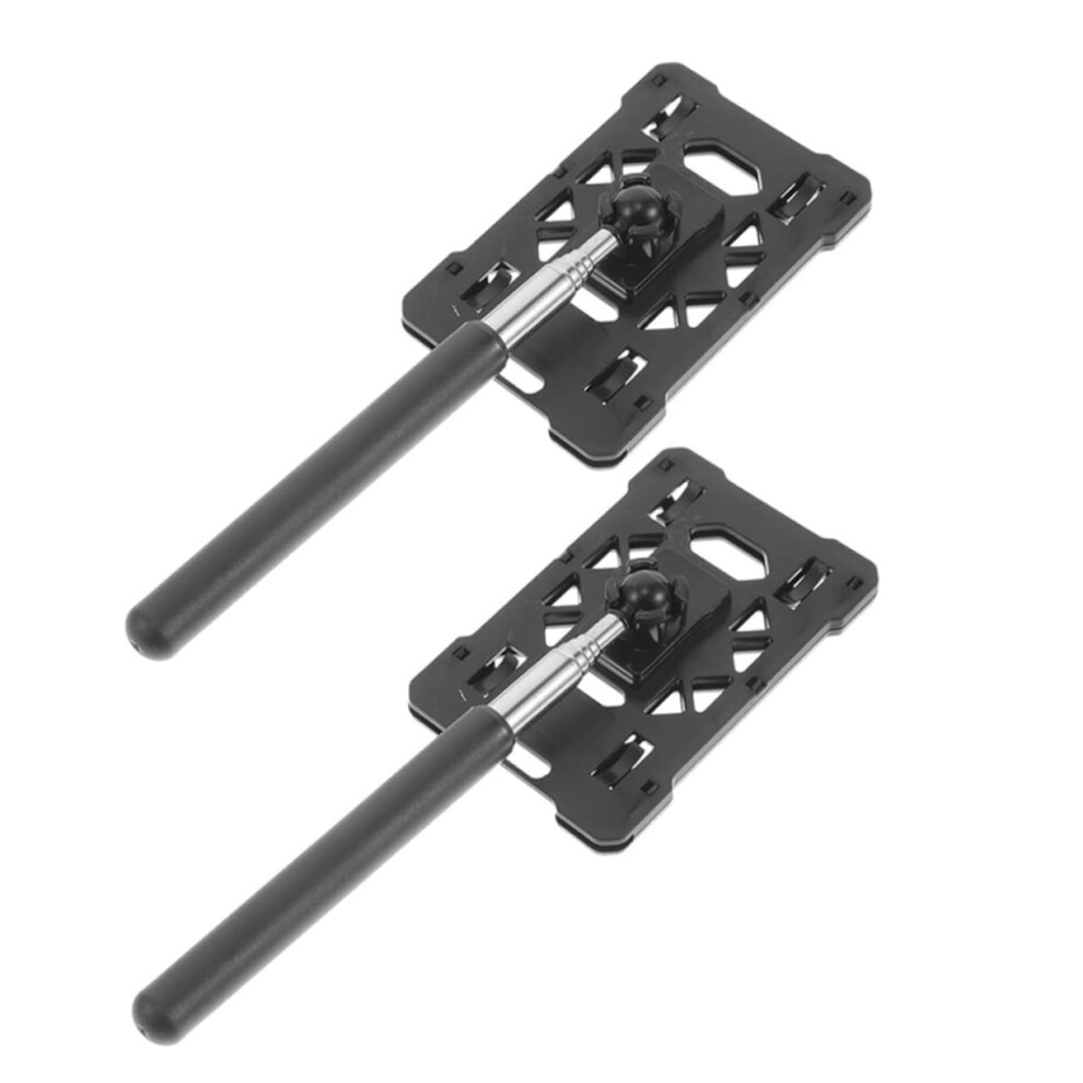 2Pcs Telescopic Card Grabber Stick For Parking Garage And Toll Booth With Secure Card Grip 9164114237392