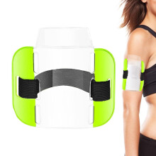 Ski Pass Holder Waterproof Adjustable Armband with NonSlip Elastic for Skiing and Snowboarding