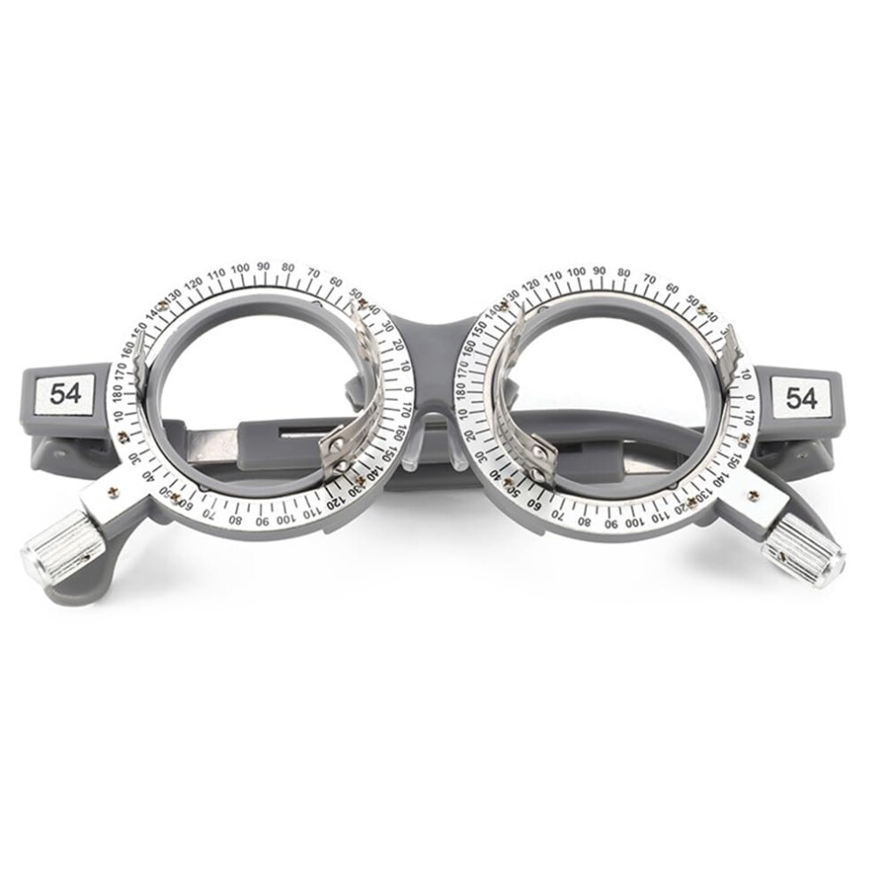 Optometry Trial Lens Frame PD54 with Fixed PD and Adjustable Lens Holder for Precision Eye Tests