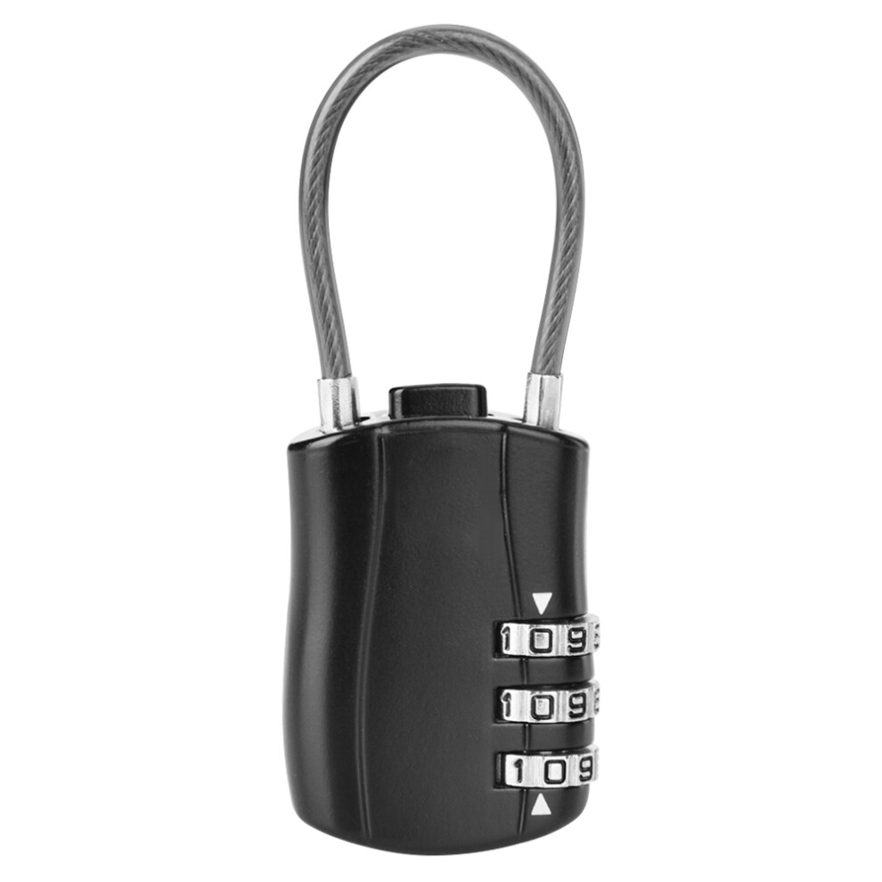 Waterproof Lock With Zinc Alloy Body, 4 Digit Combination Padlock Tsa Approved Keyless Design For Secure Travel Gym Locker And Outdoor Storage 9138057814118