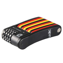 Foldable Bike Lock with Digital Combination Code, Lightweight 300g Security for Scooter and Motorcycle