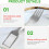 2 in 1 Stainless Steel Watermelon Cutter and Fork Slicer Tool for Quick Cube Serving (6) 3