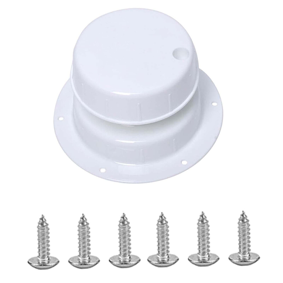Rv Roof Vent Cover Rainproof Sunproof Cap For Camper Trailer Motorhome 13.4X7.4cm White 9164114217554