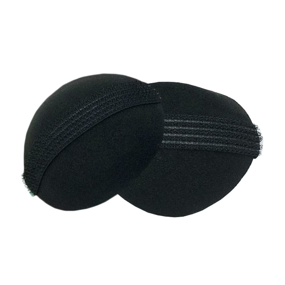 Hair Volume Inserts with Sponge Padding Clips for Instant Crown Lift and Updo Hairstyling
