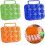 Egg Storage Case Portable 12Egg Capacity ABS Material Orange Color For Camping 5