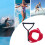 Wakeboard Rope with Ergonomic Triangular Handle, 24ft Water Ski Tow Line for Boat Beginners 3