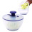 Large Salad Spinner with Easy Pump Handle for Quick Vegetable and Fruit Drying, Detachable Bowl 1