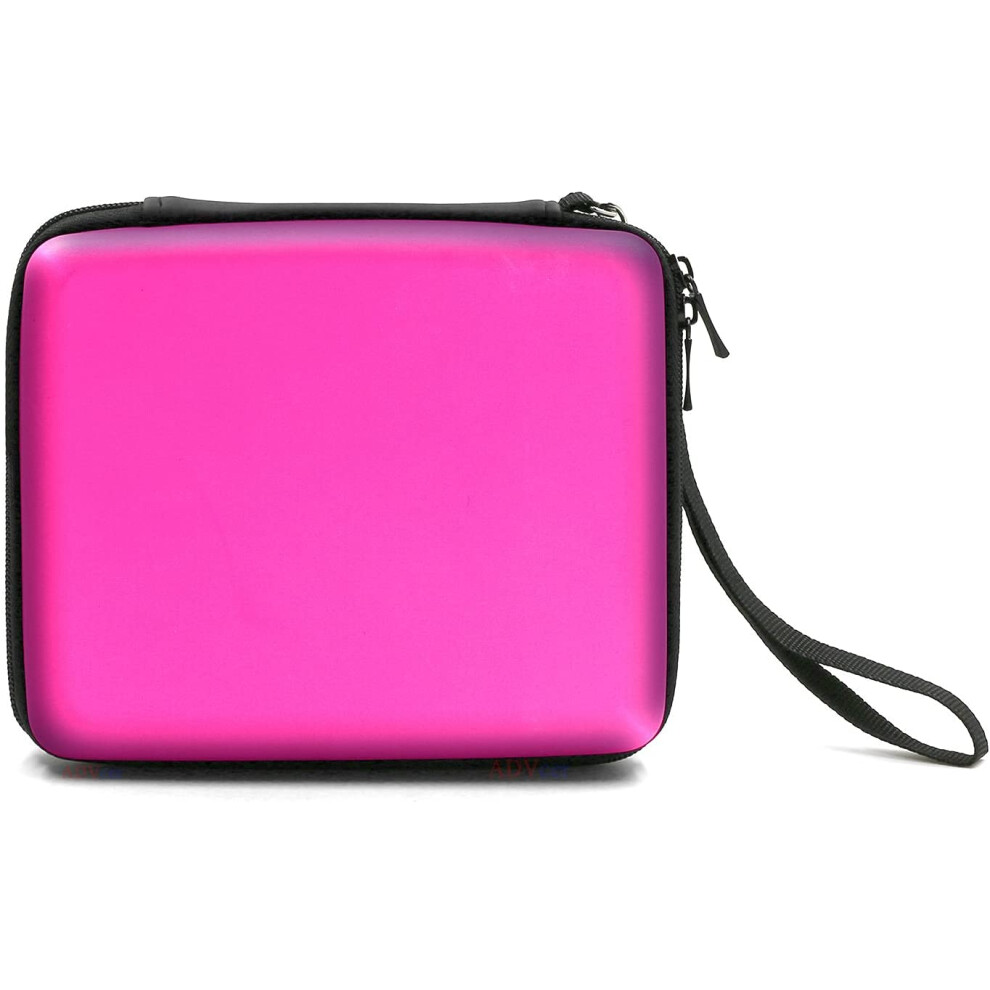 Case For Nintendo 2Ds Hard Eva Protective Carrying Pouch With Strap Travel Storage Bag Pink 9164114239525