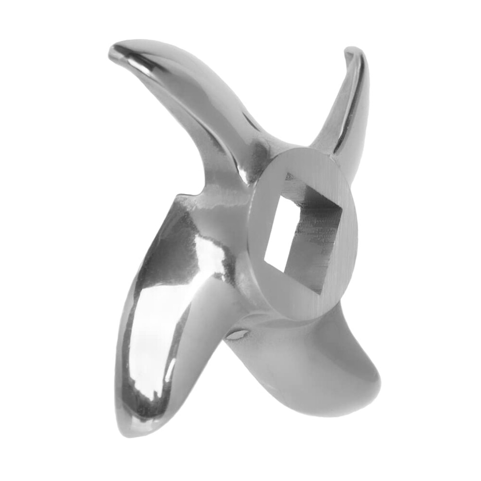 #12 Meat Grinder Knife Curved Blade, Precision Fit, Durable Replacement Blade Gk12c 9365369450790