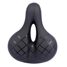 Comfortable Hollow Bike Seat Cushion with ShockAbsorbing Design for Ergonomic Long Rides