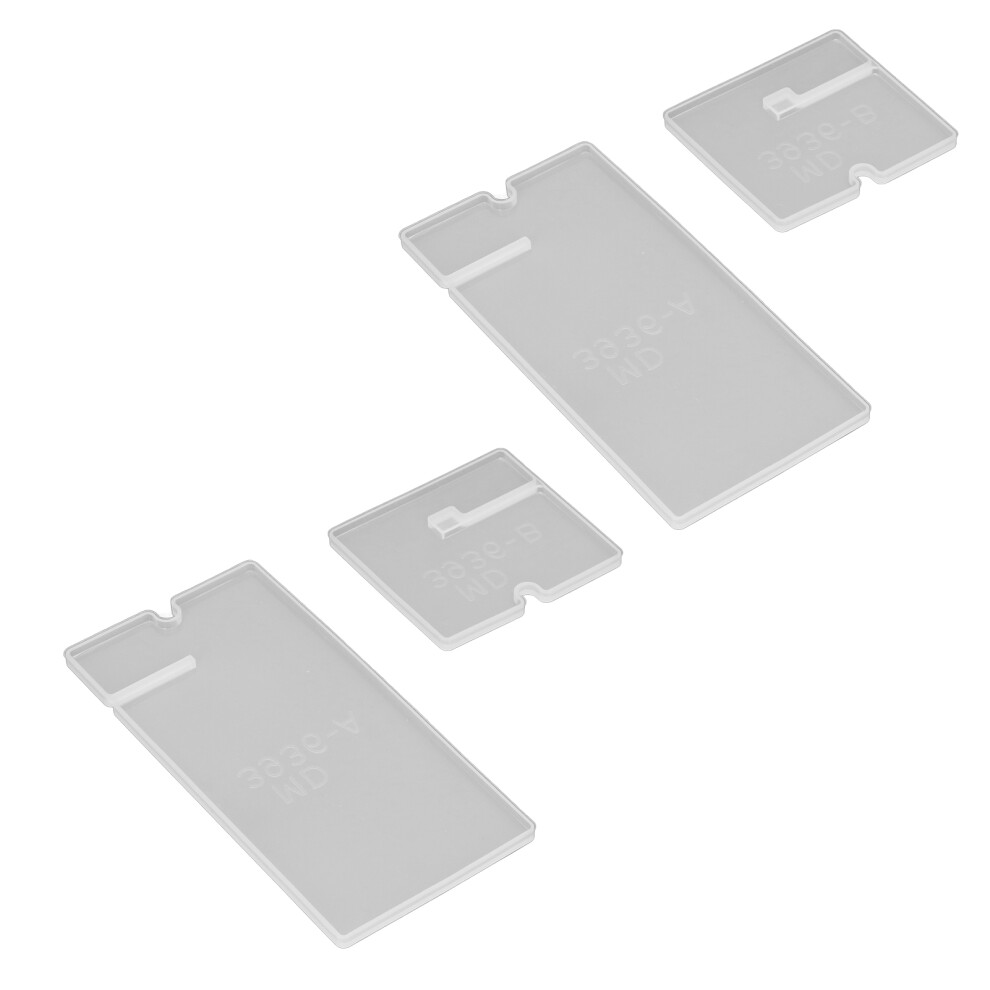 2 Sets Silicone Mold For Diy Mobile Phone Holder, Crystal Epoxy Jewelry 7621382306806