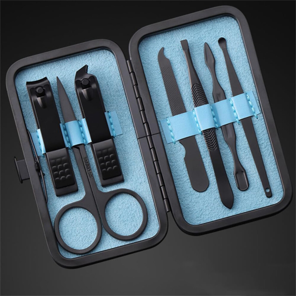 Stainless Steel Nail Clippers Set with Ergonomic NonSlip Handle for Manicure and Pedicure