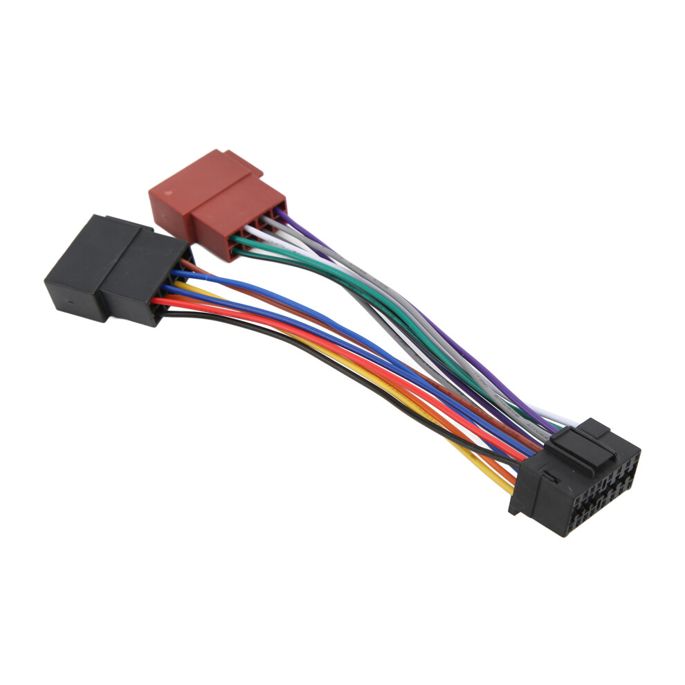 Car Audio Wiring Harness 16Pin Abs Plastic Replacement For Sony Radio Receiver 9471382307413