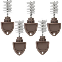5pcs Beer Tap Cleaning Brushes Set with Durable Nylon Bristles for Easy Faucet Cleaning