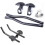 TT Aero Bars Adjustable with Comfortable Sponge Pad for Road and Mountain Bikes (0608type) 3
