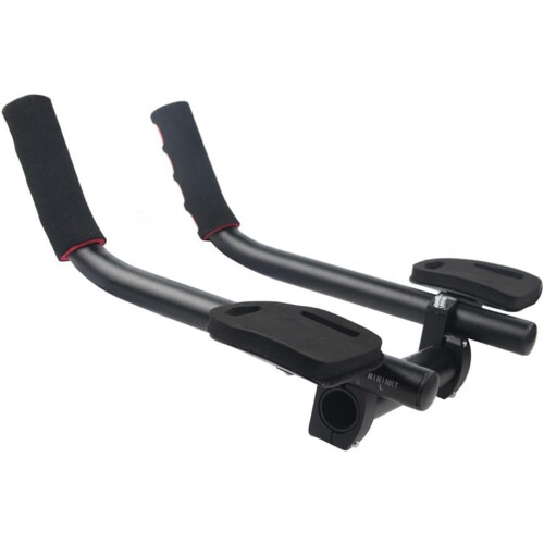TT Aero Bars Adjustable with Comfortable Sponge Pad for Road and Mountain Bikes (0608type) 1