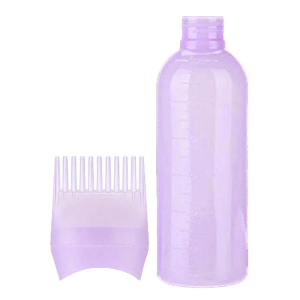 Pink,Purple Hair Dye Applicator Bottle With Comb, 6Oz Pink And Purple Root Touchup Tool For Even Color