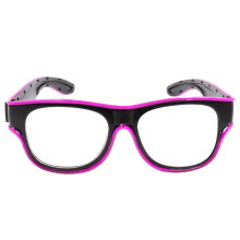 LED Party Glasses with Bright Glow for Kids and Adults, Flashing Light Up Sunglasses Pink