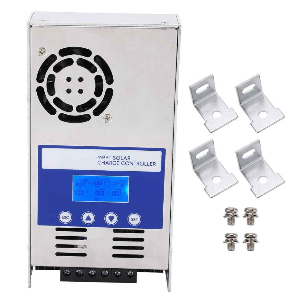 Mppt Solar Charge Controller 60A For 12V48v Systems With Lcd Efficiency Off Grid Use 9164114240323