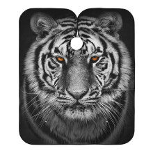 Vintage Tiger Barber Cape for Men Women, Haircut Apron Beard Shaving Bib Hair Cutting Cloth 55 x 65 Inch