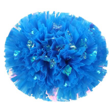 Cheerleading Pom Poms with Vibrant Team Colors for Dance and Sports, Lightweight and Durable