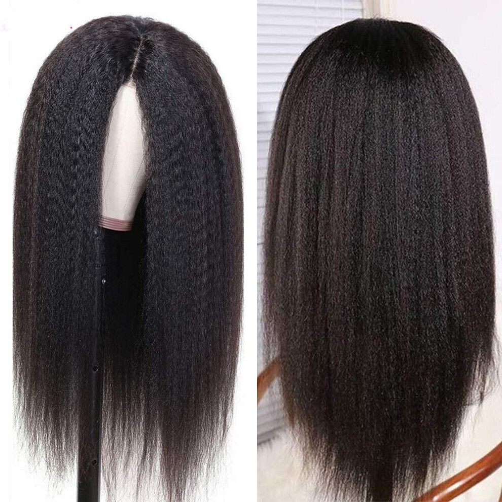 30 Inch Brazilian Human Hair Lace Front Wig Pre Plucked with Baby Hair Wet and Wavy Glueless