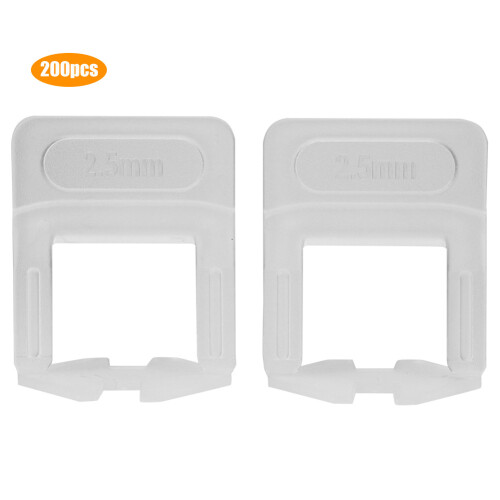 Διαχωριστικά ισοπεδωτικών πλακιδίων Clips2.5Mm ανθεκτικό υλικό εύκολο να 2