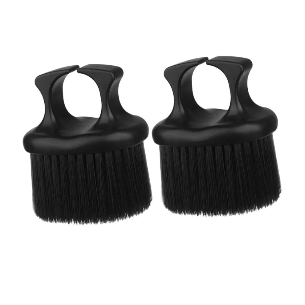 Beard Brush Set with Boar Bristles and Knuckle Grip for Men's Beard and Mustache Styling