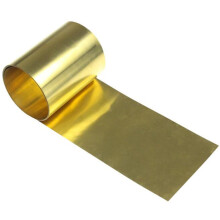 WearResistant Brass Sheet and Plate 0.1mm x 50mm x 1m Custom Cut for Precision Machining