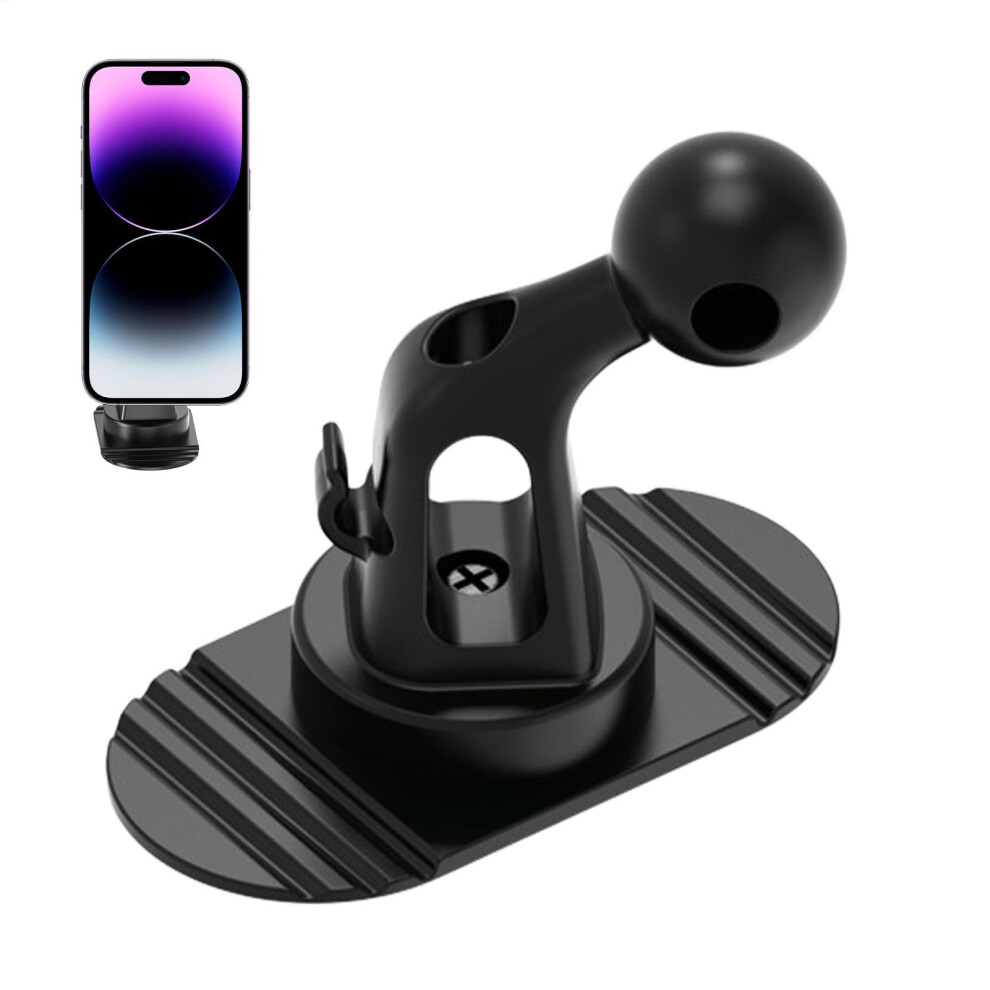 Car Phone Mount With 360 Rotation And Stable Dashboard Grip, Universal Easy Installation 9044945427653