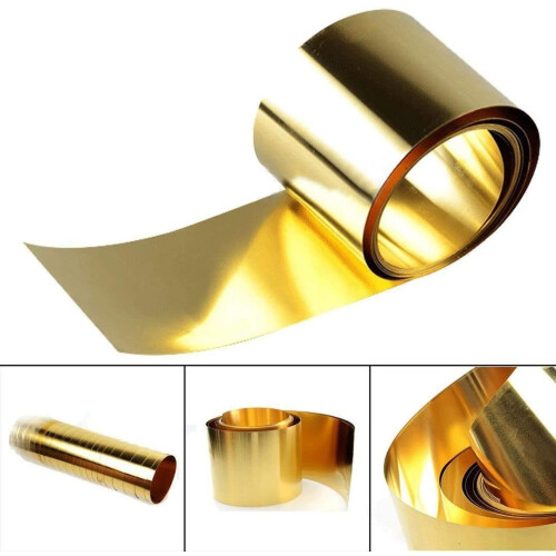 Copper Sheet Roll 0.1mm  Conductivity Smooth Surface for DIY Crafts and Repairs 2